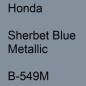 Preview: Honda, Sherbet Blue Metallic, B-549M.